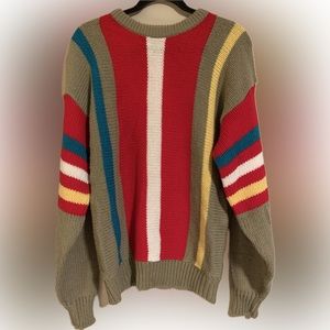 Vintage Arrow Brigade sweater Men’s size Large stripes